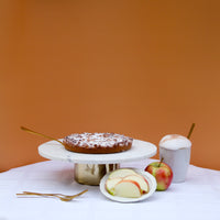 Appelkruimeltaartje met gratis persoonlijke kaart en gratis verzending